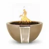 Luna-GFRC-Fire-and-Water-Bowl-30-inch-Brown - Luna-GFRC-Fire-and-Water-Bowl-30-inch-Brown