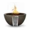 Luna-GFRC-Fire-and-Water-Bowl-30-inch-Chocolate - Luna-GFRC-Fire-and-Water-Bowl-30-inch-Chocolate