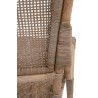  Essentials For Living Luna Dining Chair - Rattan Pattern Detail