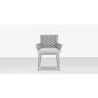 Source Furniture Luxe Dining Arm Chair Front - Source Furniture Luxe Dining Arm Chair Front