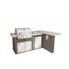 Bull BBQ Luxury Q Outdoor Kitchen & Grill - Angled 2