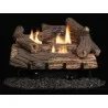 Superior Fireplaces 18"/24" Golden Oak Logs And Ceramic Fiber ( - Superior Fireplaces 18"/24" Golden Oak Logs And Ceramic Fiber (