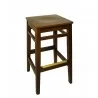  Trevor Backless Barstool In Mahogany -  Trevor Backless Barstool In Mahogany