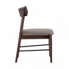 Sunpan Madison Dining Chair Bravo Ash - Side Angle