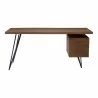 Moe's Home Collection Nailed Desk - Front Angle - Moe's Home Collection Nailed Desk - Front Angle