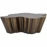 Sunpan Lynx Coffee Table in Antique Bronze - Front Angle - Sunpan Lynx Coffee Table in Antique Bronze - Front Angle