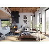 Amantii Lynwood W76 - Cast Iron Wood Burning Stove - Lifestyle - Amantii Lynwood W76 - Cast Iron Wood Burning Stove - Lifestyle