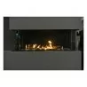 Sierra Flame Lyon - 4 Sided See Through Gas Fireplace - Front - Sierra Flame Lyon - 4 Sided See Through Gas Fireplace - Front