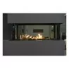 Sierra Flame Lyon - 4 Sided See Through Gas Fireplace - Front - Sierra Flame Lyon - 4 Sided See Through Gas Fireplace - Front