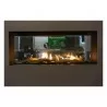 Sierra Flame Lyon - 4 Sided See Through Gas Fireplace - Close-up - Sierra Flame Lyon - 4 Sided See Through Gas Fireplace - Close-up