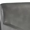 Sunpan Orest Lounge Chair - Cantina Magnetite - Seat Closeup Top Angle - Sunpan Orest Lounge Chair - Cantina Magnetite - Seat Closeup Top Angle