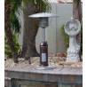 AZ Patio Heaters Tabletop Patio Heater in Stainless Steel/Hammered Bronze - Lifestyle