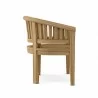 Curve Armchair Extra Thick Wood- side view - Curve Armchair Extra Thick Wood- side view