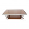 Bellini Modern Living Carraway Coffee Table, Front Angle