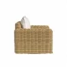 Sunset West Playa Oversized Swivel Club Chair in Soothe Pearl w/ Flange Welt Side - Sunset West Playa Oversized Swivel Club Chair in Soothe Pearl w/ Flange Welt Side