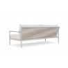Madeira 3 Seat Sofa Ivory With Polar Cushion - Back Angled