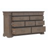 Madison Ridge Brown 10 Drawer Dresser-2