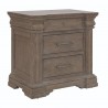Madison Ridge Brown 3 Drawer Nightstand-4