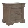Madison Ridge Brown 3 Drawer Nightstand-5 - Madison Ridge Brown 3 Drawer Nightstand-5
