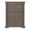 Madison Ridge Brown 6 Drawer Chest-4 - Madison Ridge Brown 6 Drawer Chest-4