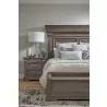 Madison Ridge Brown Queen Panel Bed-Lifestyle 2 - Madison Ridge Brown Queen Panel Bed-Lifestyle 2