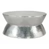 Madryn Coffee Table Silver - Angled 3 - Madryn Coffee Table Silver - Angled 3