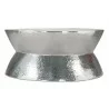 Madryn Coffee Table Silver - Front - Madryn Coffee Table Silver - Front