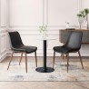 Magnus Dining Chair in Black & Walnut- Lifestyle 3