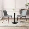 Magnus Dining Chair Slate Gray & Walnut- Lifestyle 3 - Magnus Dining Chair Slate Gray & Walnut- Lifestyle 3