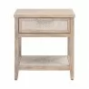 Essentials For Living Malay 1-Drawer Nightstand - Front Angle - Essentials For Living Malay 1-Drawer Nightstand - Front Angle