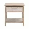 Essentials For Living Malay 1-Drawer Nightstand - Front Opened Angle - Essentials For Living Malay 1-Drawer Nightstand - Front Opened Angle