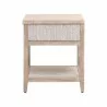 Essentials For Living Malay 1-Drawer Nightstand - Side Angle - Essentials For Living Malay 1-Drawer Nightstand - Side Angle