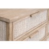 Essentials For Living Malay 6-Drawer Double Dresser - Closeup Angle