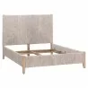 Essentials For Living Malay Queen Bed - Angled with Cushion - Essentials For Living Malay Queen Bed - Angled with Cushion