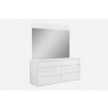 Whiteline Modern Living Malibu Mirror - White