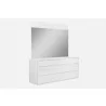 Whiteline Modern Living Malibu Mirror - White - Whiteline Modern Living Malibu Mirror - White