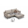 Innovation Living Malloy Sofa Bed - Kenya Gravel - Top Angled