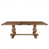 Manchester Dining Table, Natural - Front