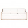  Essentials For Living Manhattan 85" Wood Trim Sofa - Front Angle
