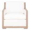 Essentials For Living Manhattan Wood Trim Sofa Chair - Front