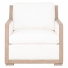 Essentials For Living Manhattan Wood Trim Sofa Chair - Front Angle
