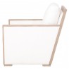 Essentials For Living Manhattan Wood Trim Sofa Chair - Side Angle