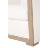 Essentials For Living Manhattan Wood Trim Sofa Chair - Chair Frame