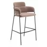 Marcel Barstool in Brown - Angled - Marcel Barstool in Brown - Angled