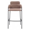 Marcel Barstool in Brown - Front