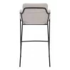 Marcel Barstool in Cream - Back - Marcel Barstool in Cream - Back