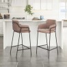 Marcel Counter Stool in Brown - Lifestyle