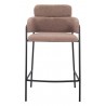 Marcel Counter Stool in Brown - Front
