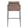 Marcel Counter Stool in Brown - Back - Marcel Counter Stool in Brown - Back