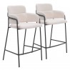 Marcel Counter Stool in Cream - Duo